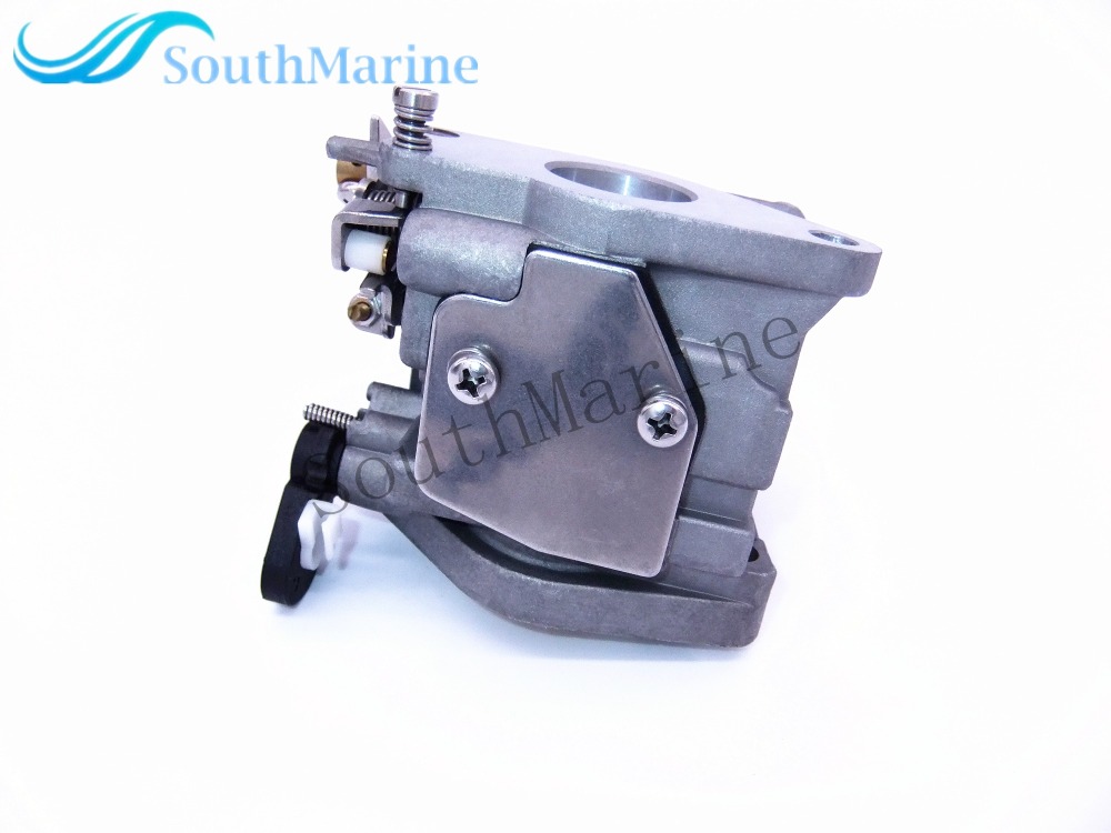 Outboard Engine 6D4-14301-00 Carburetor Assy for Yamaha 9.9HP 15HP 4-Stroke Boat Motor, Manual Start