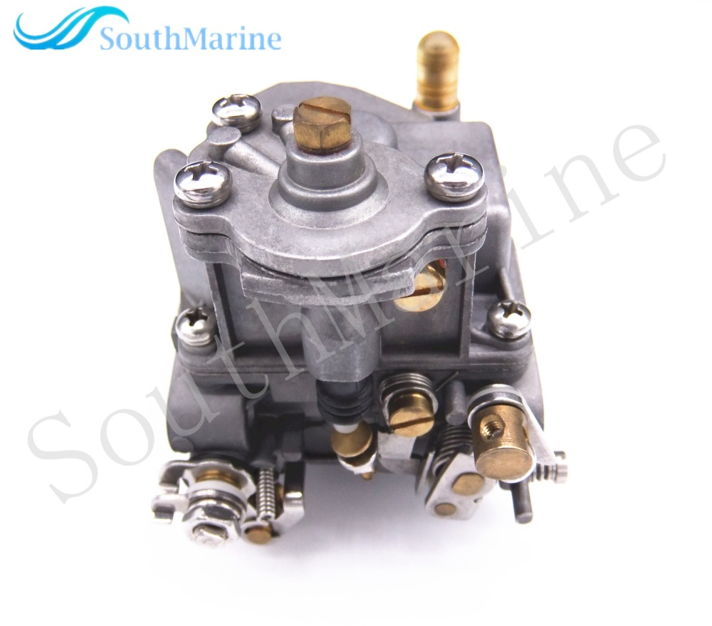 Boat Motor Carburetor Carb F15-07090000W for Parsun HDX Makara F9.9BW F9.9FW F15BW F15FW 4-Stroke Outboard Engine, Electric Start