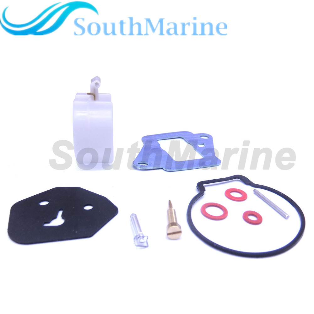 Boat Motor 814481M 9-37506 Carburetor Repair Kit for Mercury Marine Outboard Engine 9.9HP 15HP, fits Sierra 18-7769