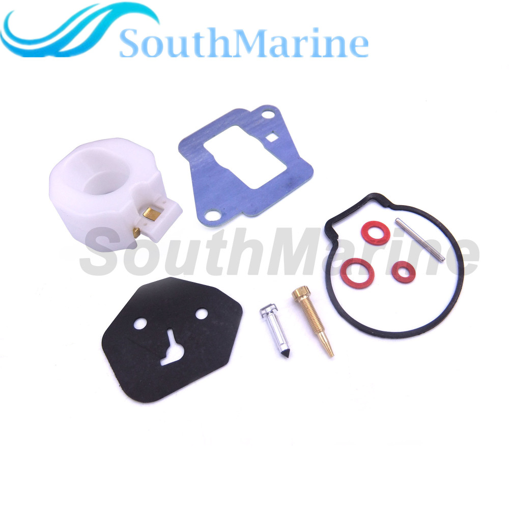 Boat Motor 814481M 9-37506 Carburetor Repair Kit for Mercury Marine Outboard Engine 9.9HP 15HP, fits Sierra 18-7769