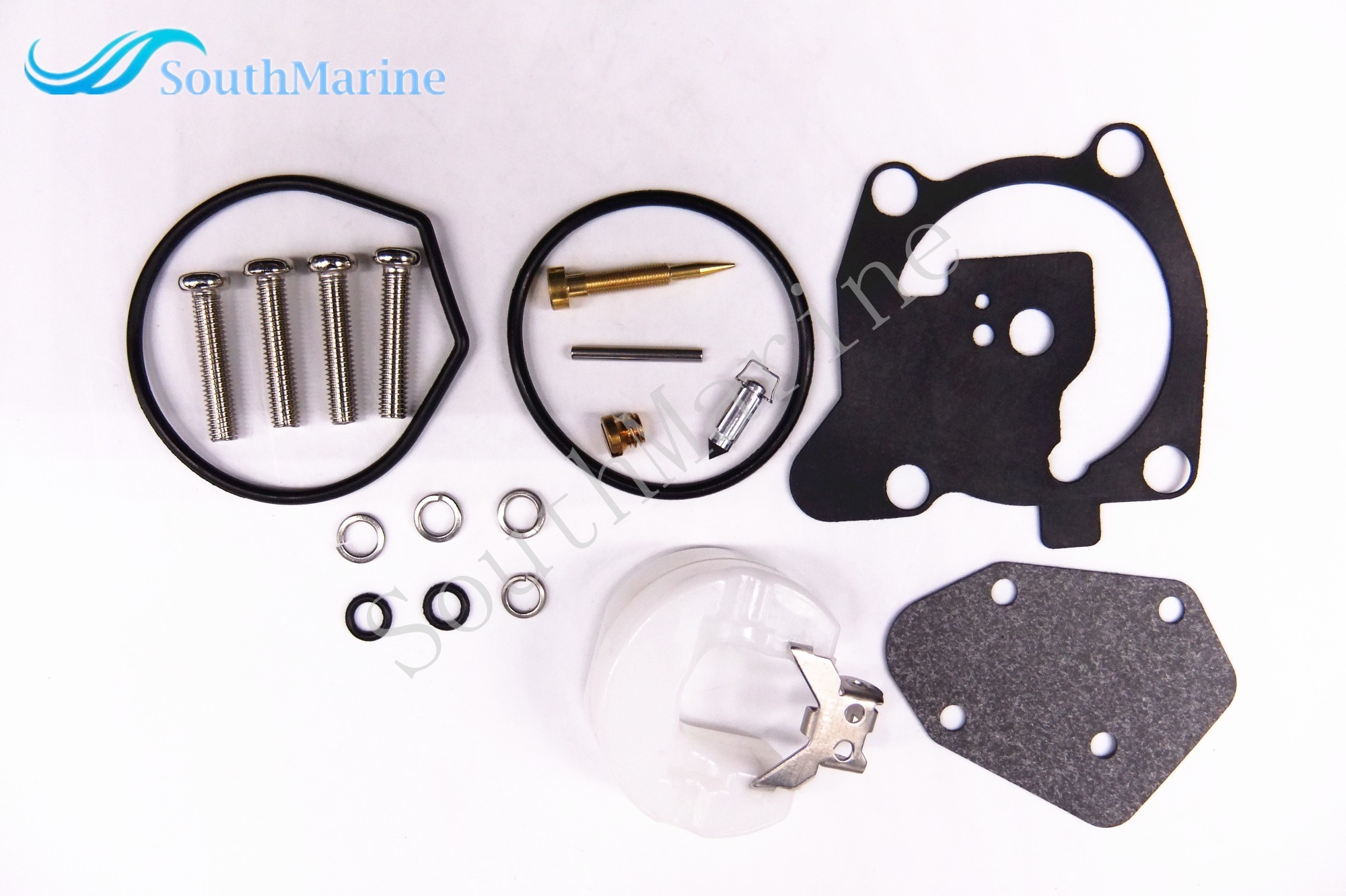 SouthMarine 66T-W0093-00-00 66T-W0093-00 Boat Engine Carburetor Repair Kit for Yamaha 40HP Outboard Motor X E40X