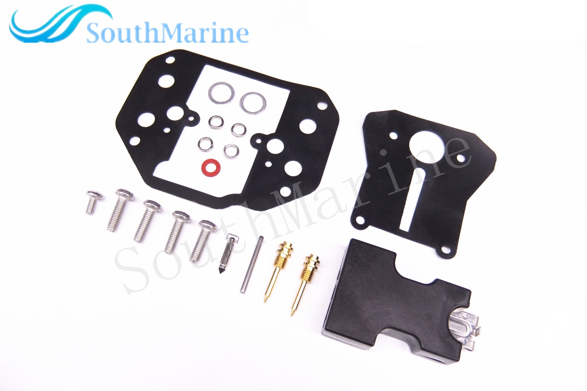 6F6W0093000 6F6-W0093 6F6-W0093-00 Boat Motor Carburetor Repair Kit for Yamaha 2-Stroke 40HP old model Outboard Motors G 6F6-14301 E40
