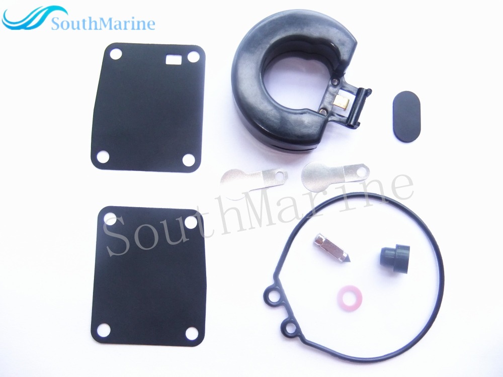 SouthMarine Carburetor Repair Kit for Hangkai 2-Stroke 5hp 6hp Boat Outboard Motor