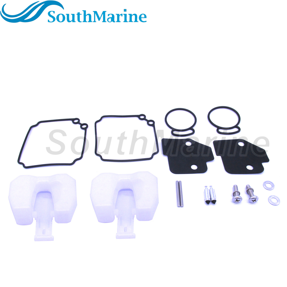 SouthMarine Boat Egnine 6L2-W0093-00 Carburetor Repair Kit for Yamaha 20HP 25HP Outboard Motor, Two Cylinder