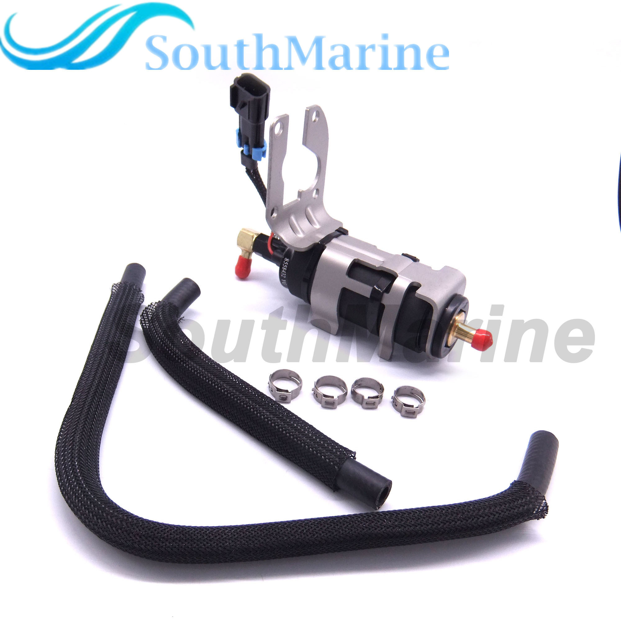 Boat Motor 8558432 8M0047624 Low Pressure Fuel Pump Assembly for Mercury Mariner Outboard Engine 110HP 115HP 135HP 150HP 175HP 225HP