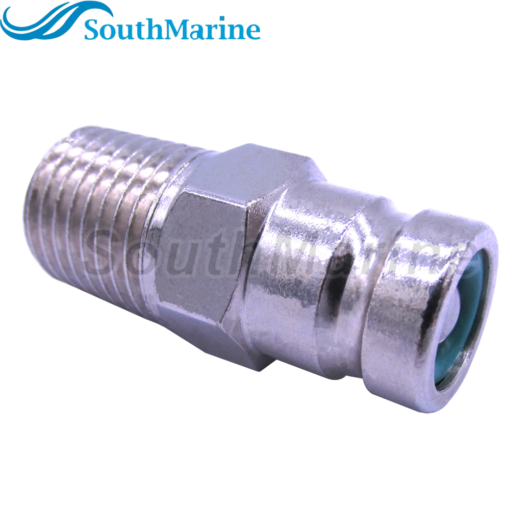 65740-95500 65740-95501 Socket Fuel Line Male Hose Connector Plug for Suzuki Chrysler Force DT DF 9.9HP-65HP Outboard Motor, Barb 13mm, fi