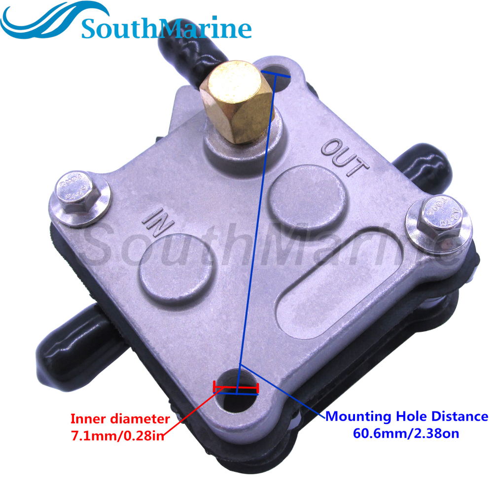 Boat Engine Fuel Pump 143060A16 14360A69 14360T75 for Mercury Mariner Mercruiser Quicksilver Outboard Motor 30HP 35HP 55HP 65HP 75HP 90HP 100HP 115HP