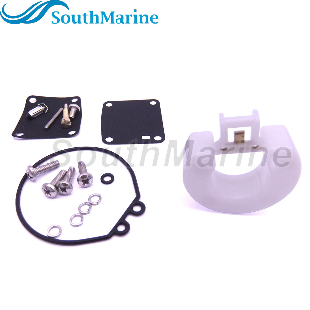 Boat Motor Carburetor Repair Kit 6G1-W0093-00-00 18-7765 for Yamaha 3HP 6HP 8HP 6CMH 6DMH 8CMH Outboard Engine