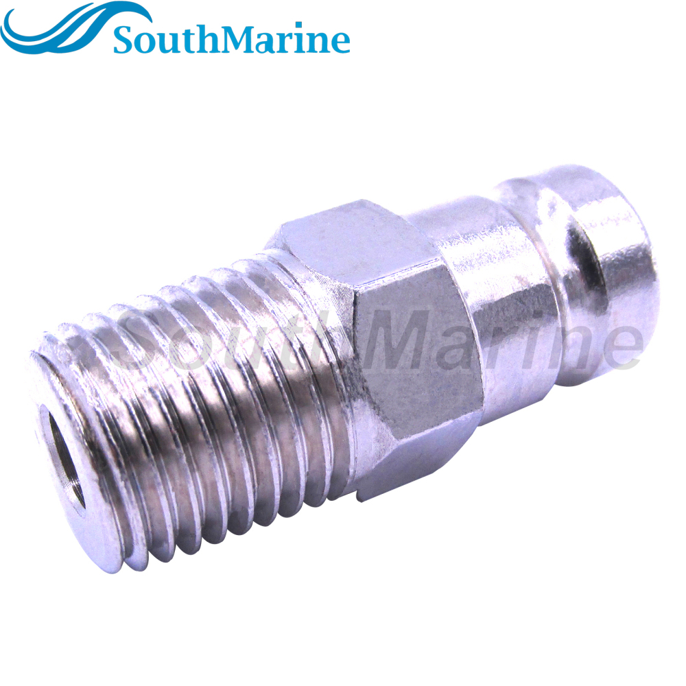 65740-95500 65740-95501 Socket Fuel Line Male Hose Connector Plug for Suzuki Chrysler Force DT DF 9.9HP-65HP Outboard Motor, Barb 13mm, fi