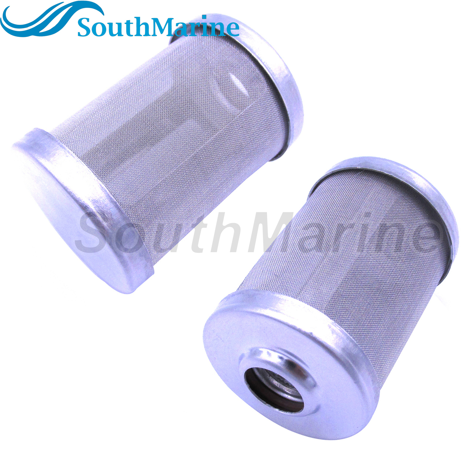 Boat Engine 61A-24563-00 61A-24563-02 18-7782 Fuel Filter Element for Yamaha V6 3.1L 115HP 150HP 250HP Outboard Motor, 2 PCS