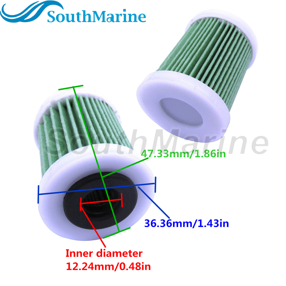 Boat Engine 6P3-WS24A-00/01/02 6p3-24563-00/01 Fuel Filter Element for Yamaha F150-250 150HP-250HP , Sierra 18-79809