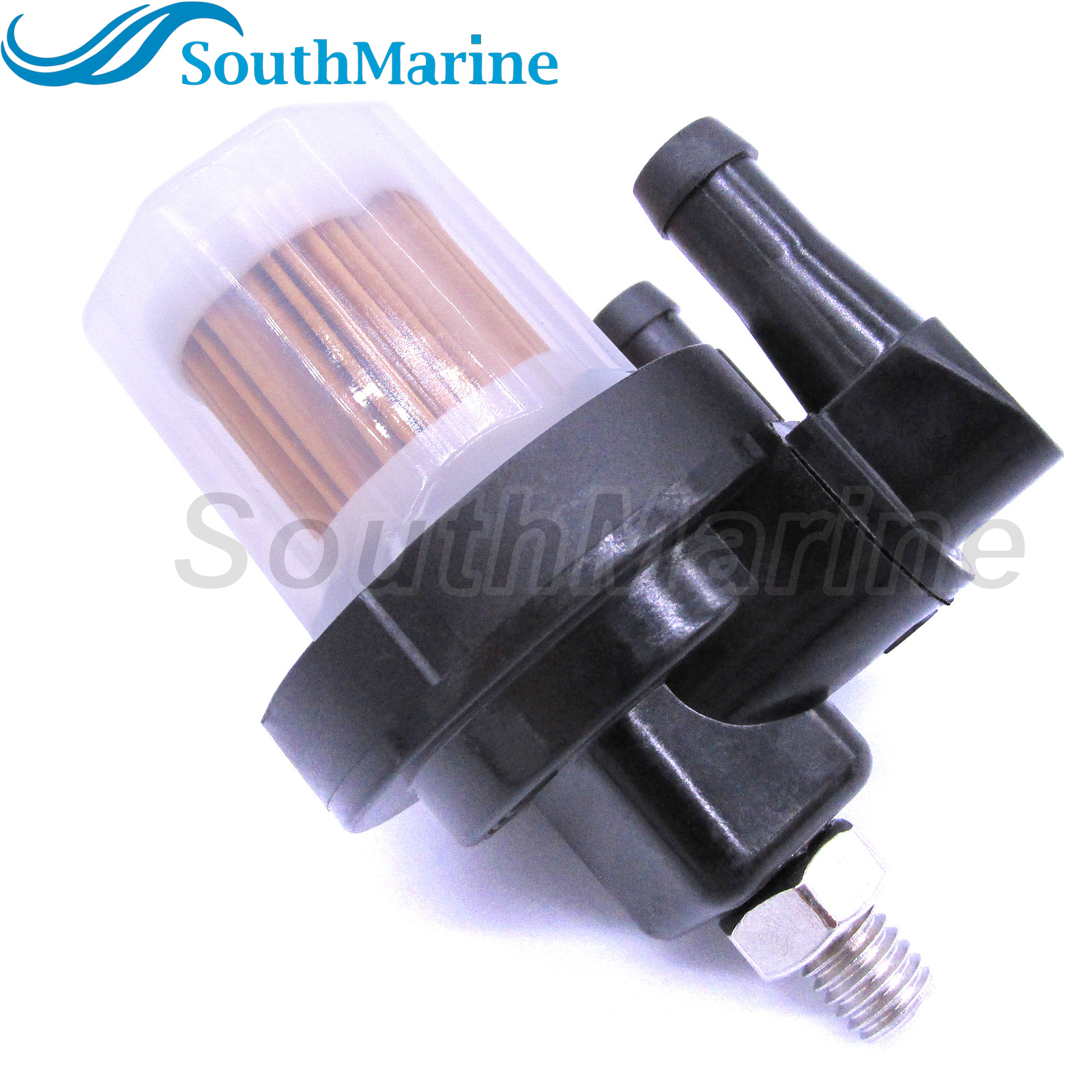 Boat Motor 6E5-24560-00 6R3-24560-00 Fuel Filter Assembly for Yamaha Outboard Engine 115HP 130HP 150HP 175HP 200HP 225HP 250HP, 8mm / 0.315in