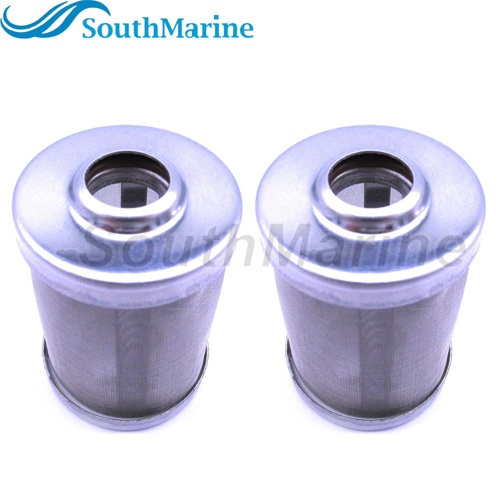 Boat Engine 61A-24563-00 61A-24563-02 18-7782 Fuel Filter Element for Yamaha V6 3.1L 115HP 150HP 250HP Outboard Motor, 2 PCS