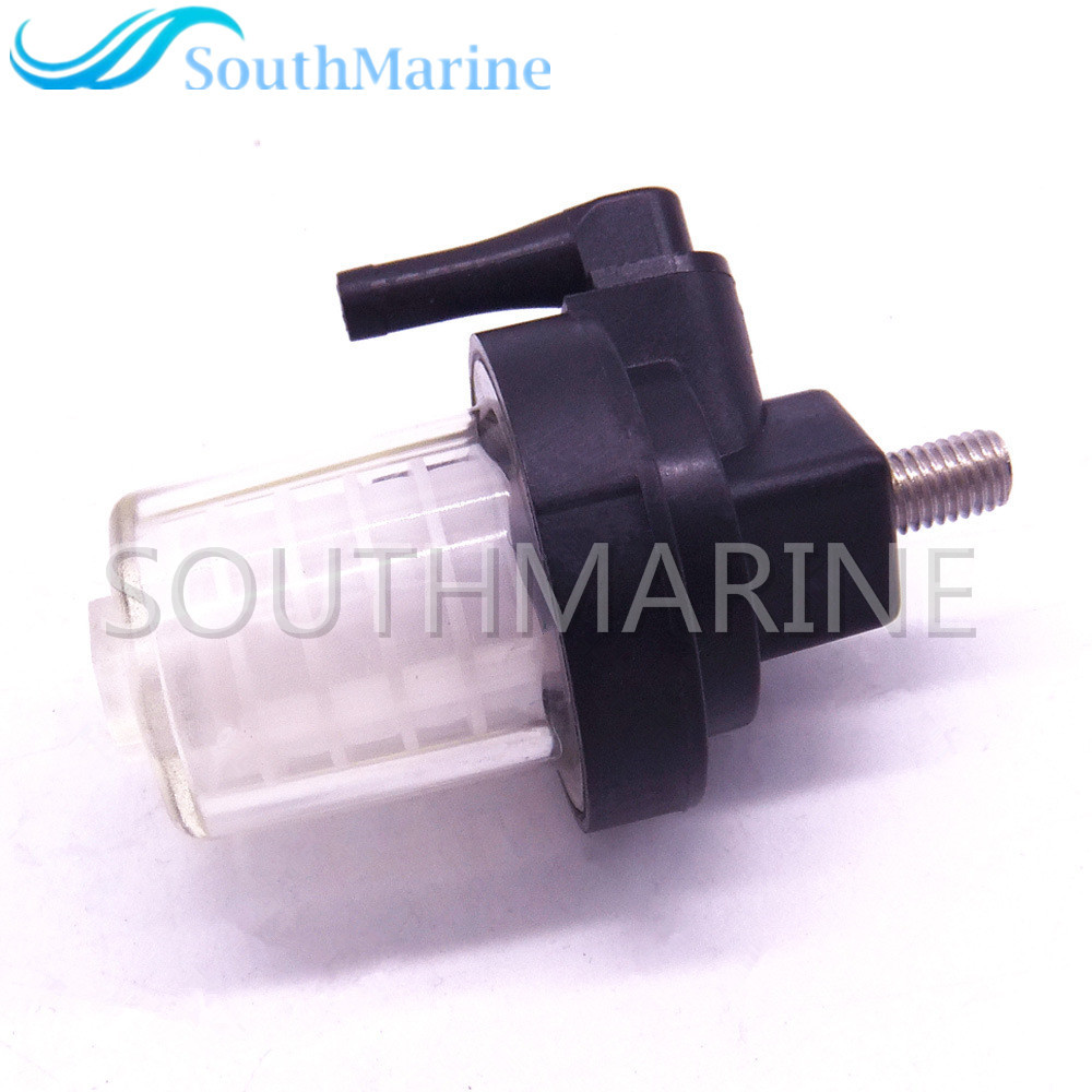 Outboard Engine Fuel Filter Assy 35-87946A13 35-87946A15 35-8M0111436 for Mercury Mariner Mercruiser Boat Motor, 6mm/1/4in