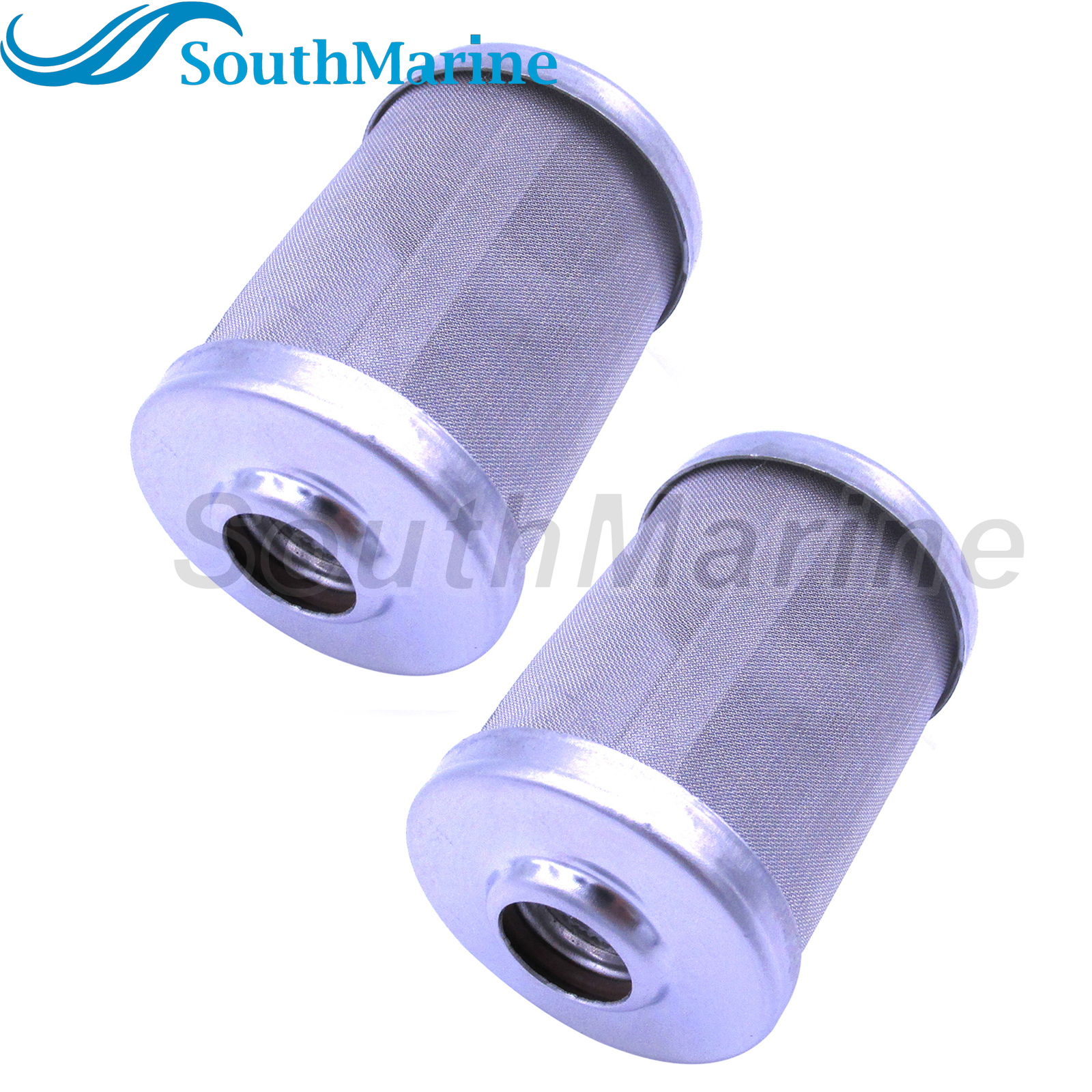 Boat Engine 61A-24563-00 61A-24563-02 18-7782 Fuel Filter Element for Yamaha V6 3.1L 115HP 150HP 250HP Outboard Motor, 2 PCS