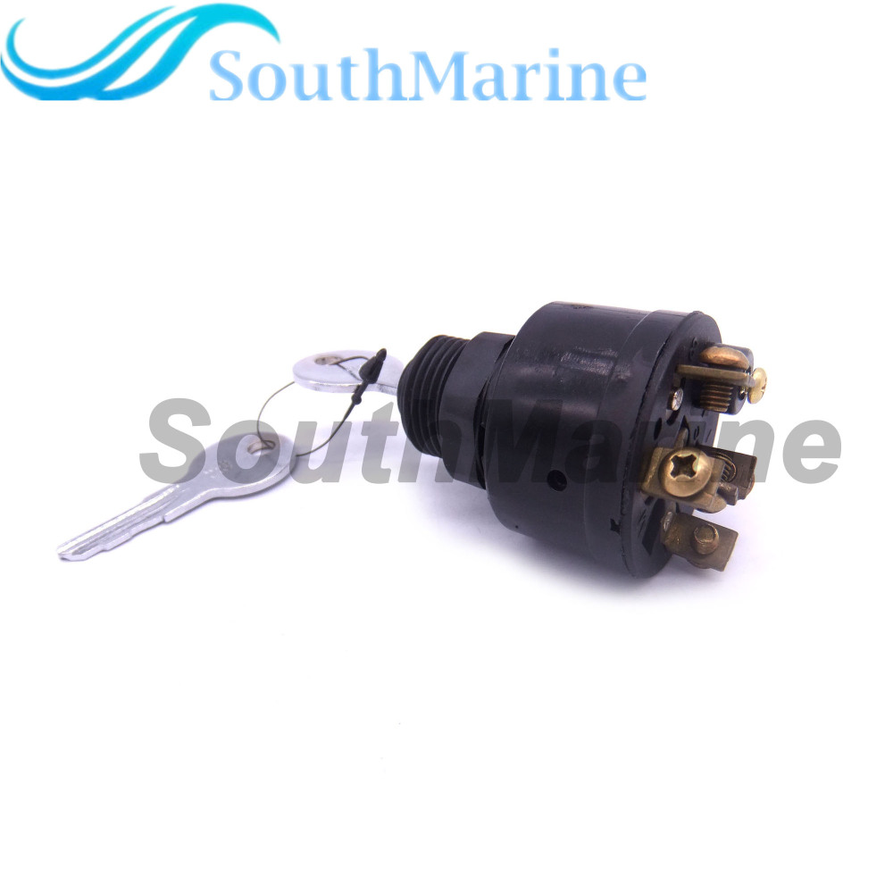 Boat Engine 87-88107 87-88107A5 Ignition Switch Push to Choke for Mercury Marine Outboard Motor / 0388173 0390129 0391033 0392344 0393301 0508180 5081