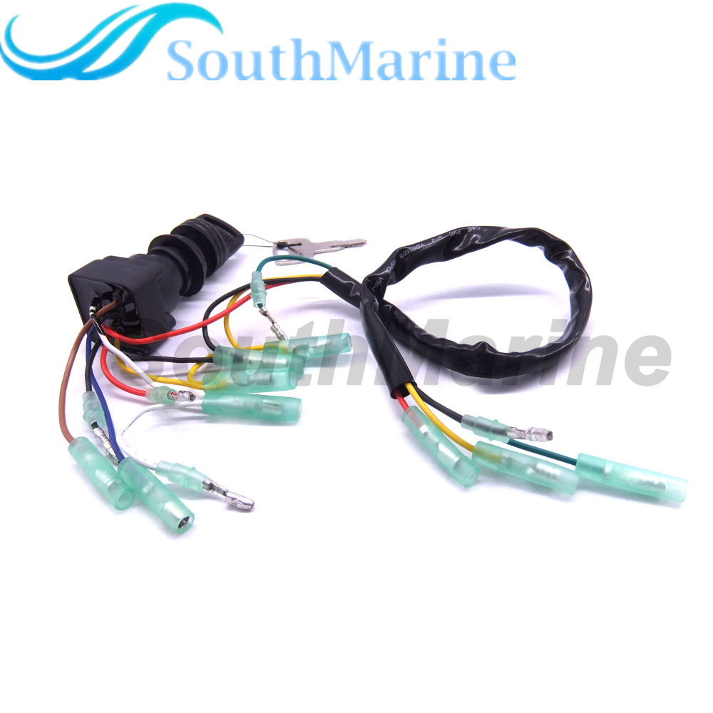 Remote Control Box Ignition Switch/Main Switch Assy 703-82510-43-00 for Yamaha Outboard Motors 703-82510-42-00 Push to Choke 10P