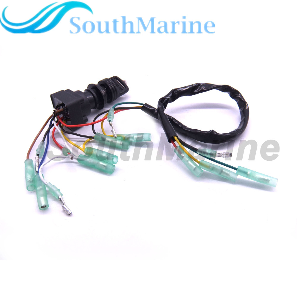 Remote Control Box Ignition Switch/Main Switch Assy 703-82510-43-00 for Yamaha Outboard Motors 703-82510-42-00 Push to Choke 10P