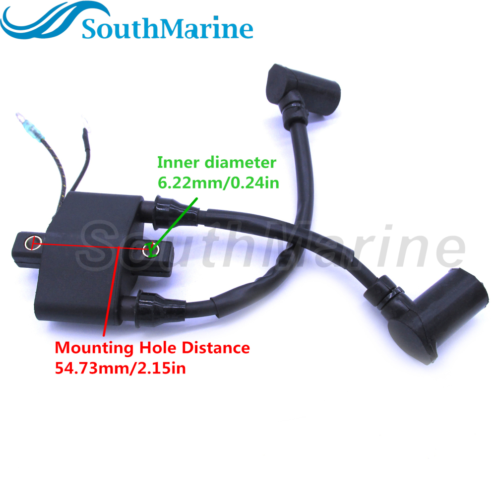 Boat Motor 3G2-06040-2 3M3-06048-2 3G2060402 3M3060482 3G2060402M 3M3060482M Ignition Coil Assy for Tohatsu for Nissan Outboard Engine 9.9HP 15HP 18HP