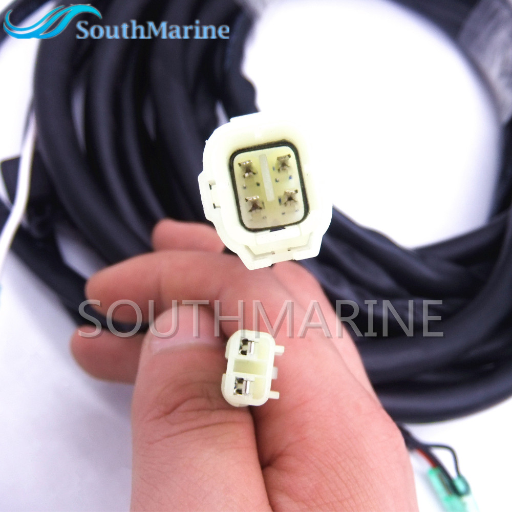 SouthMarine 36620-93J02  Main Wiring Harness for Suzuki Outboard  Motor Remote Control Box with PTT 8Pins 6.9m/22.6ft