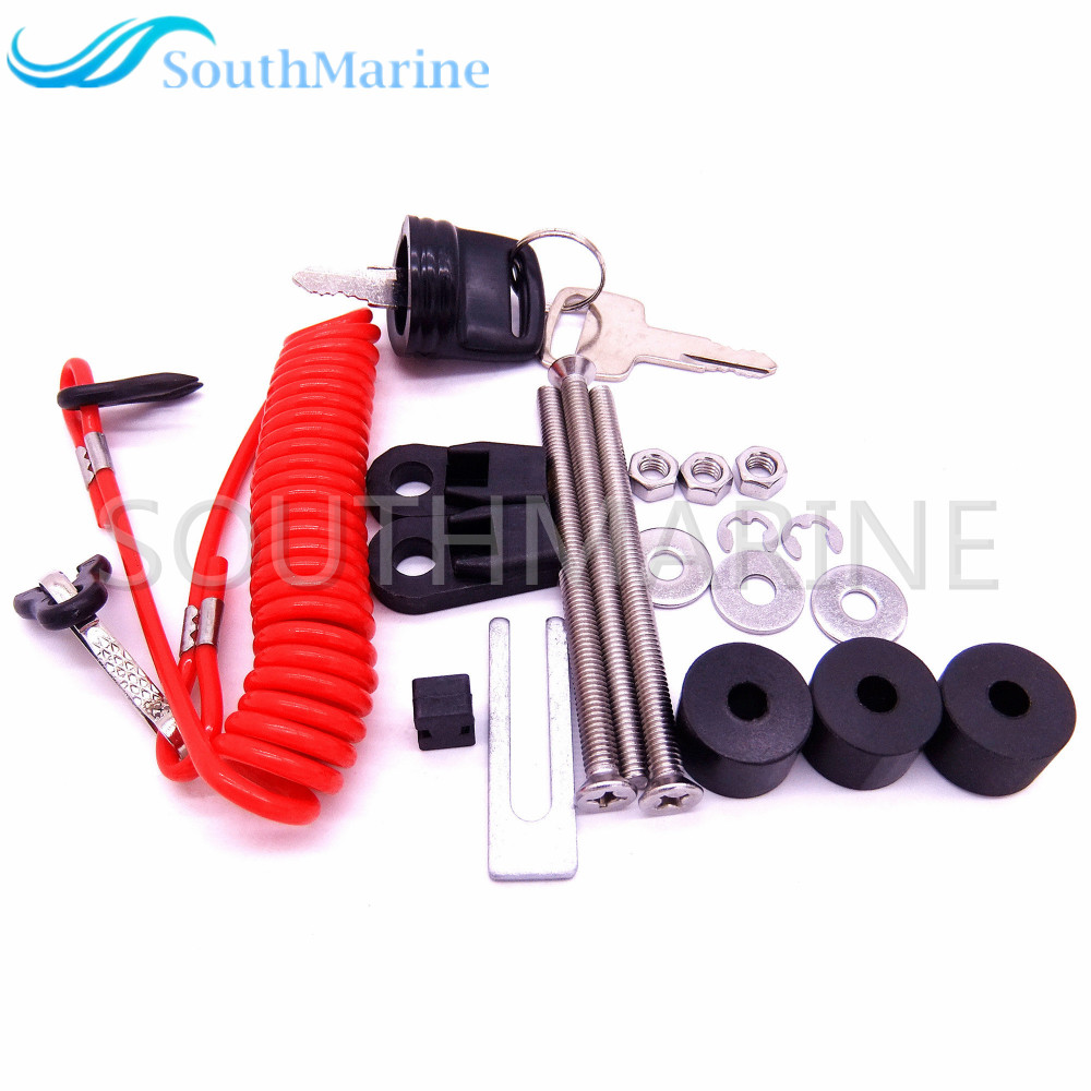 SouthMarine 67200-99E56 67000-99E56 67200-99E71 Side Remote Control Box for Suzuki Outboard Motors with PT Push