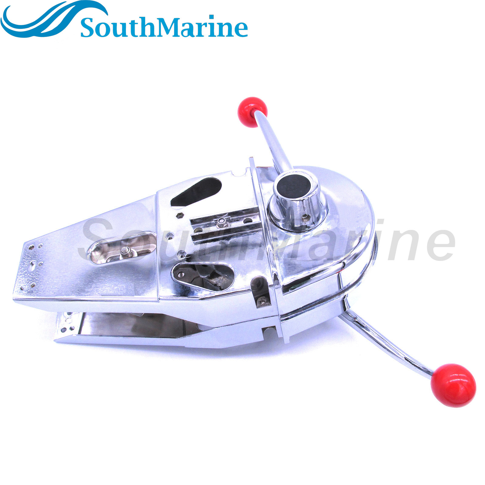 Top Mount Control Marine Boat Twin Lever Handle Engine Control for Teleflex Morse MT3 CH-5300P 33C Dual Action Outboard