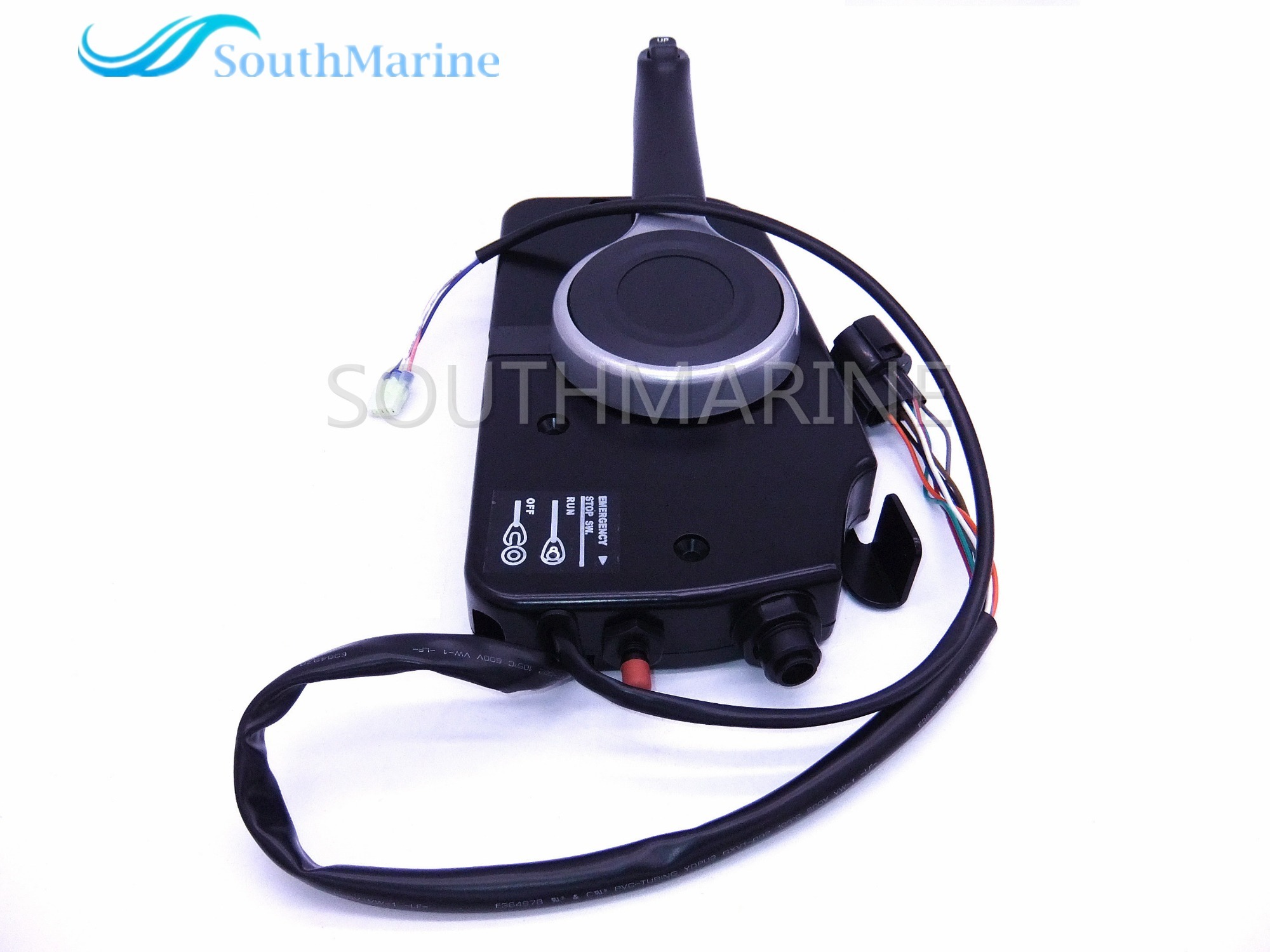 SouthMarine 67200-93J50 67000-93J50 Side Remote Control Box for Suzuki Outboard Motors with PT Push, Right Hand