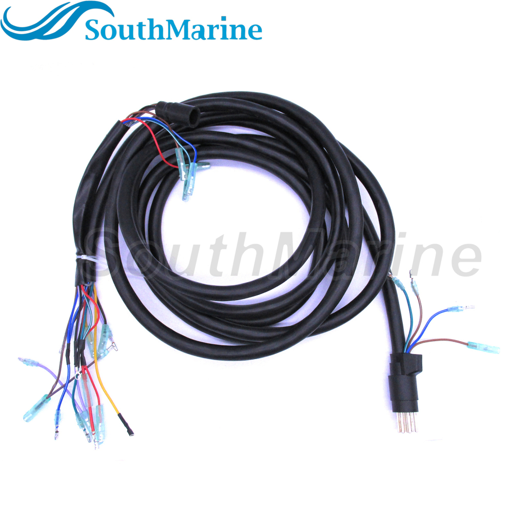 Outboard 84-896536T01 Cable Main Wire Harness for Mercury Marine MerCruiser Quicksilver 881170A13 Remote Control Box, 14 Pins, 15ft/4.57m Length