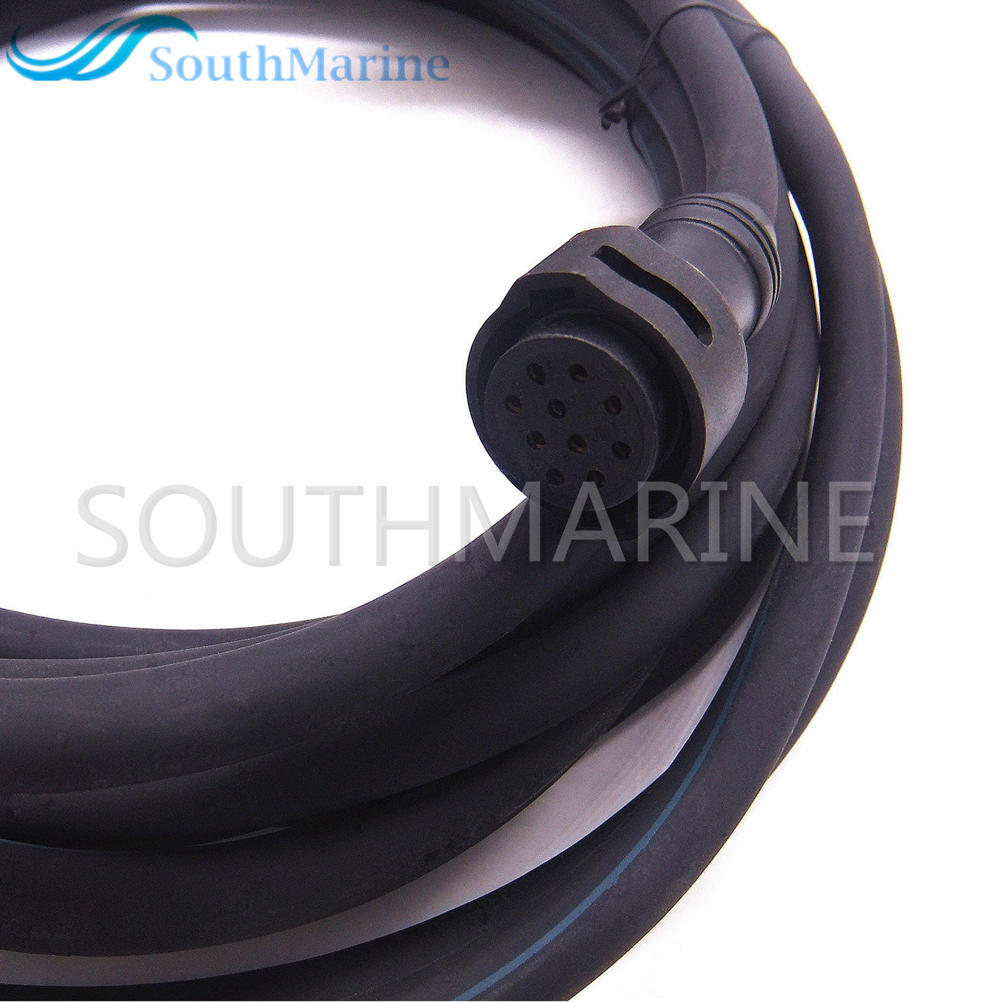 SouthMarine 6X3-8258A-00 688-8258A-50-00 Main Wiring Harness 16.4FT 10P for Yamaha Outboard Motor 704 Remote Control, 5m