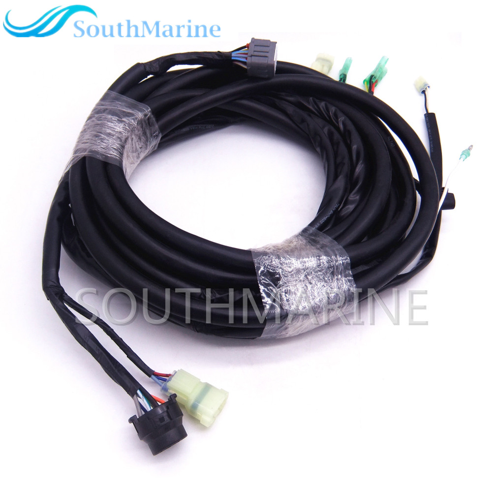 SouthMarine 36620-93J02  Main Wiring Harness for Suzuki Outboard  Motor Remote Control Box with PTT 8Pins 6.9m/22.6ft