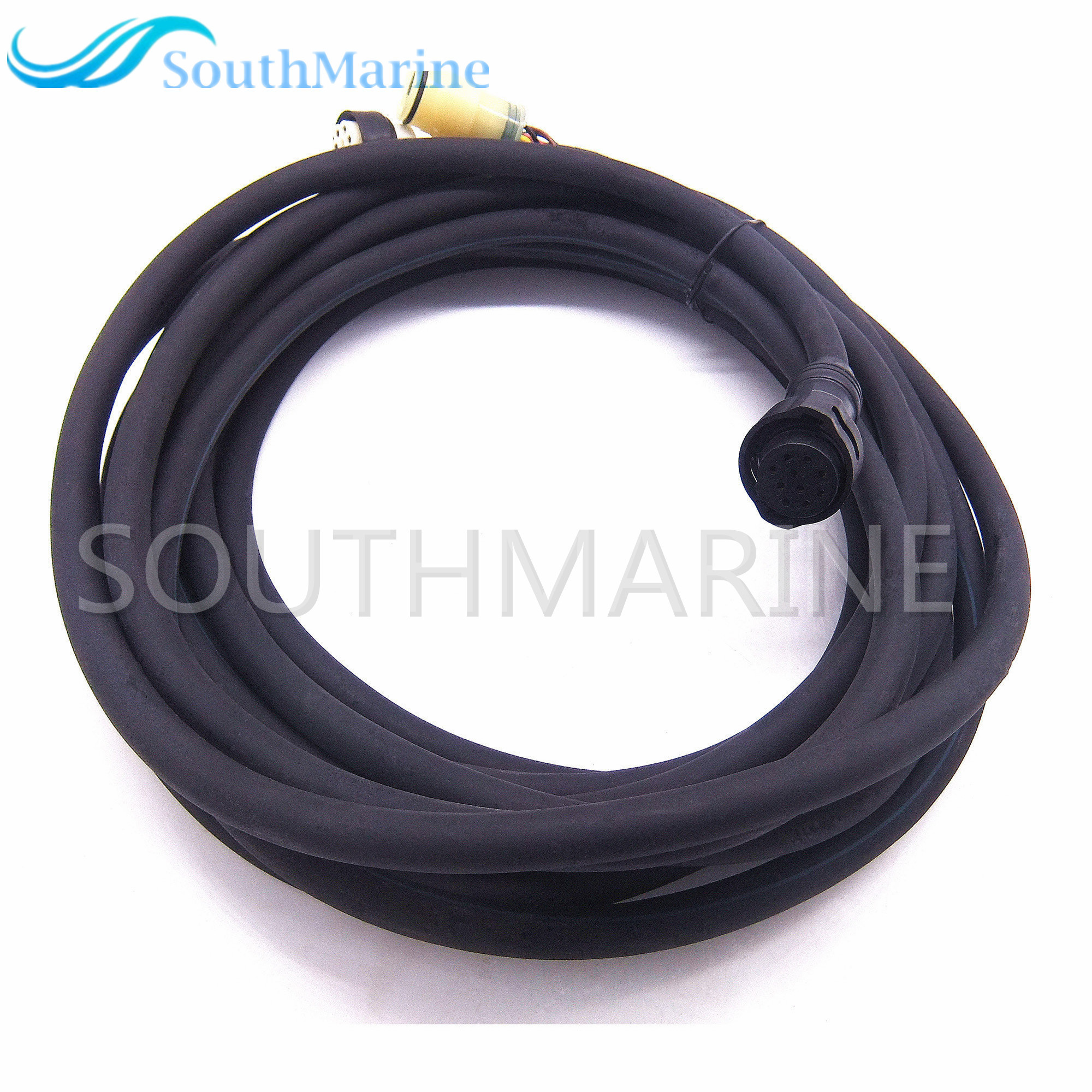 SouthMarine 6X3-8258A-10 688-8258A-60-00 20ft Main Wiring Harness 10P for Yamaha Outboard Motor 704 Remote Control, 6m