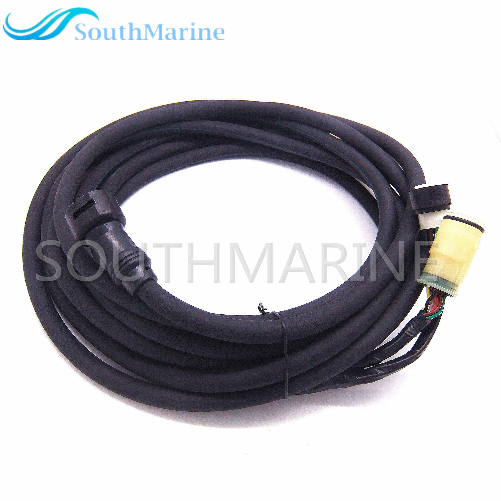 SouthMarine 6X3-8258A-10 688-8258A-60-00 20ft Main Wiring Harness 10P for Yamaha Outboard Motor 704 Remote Control, 6m