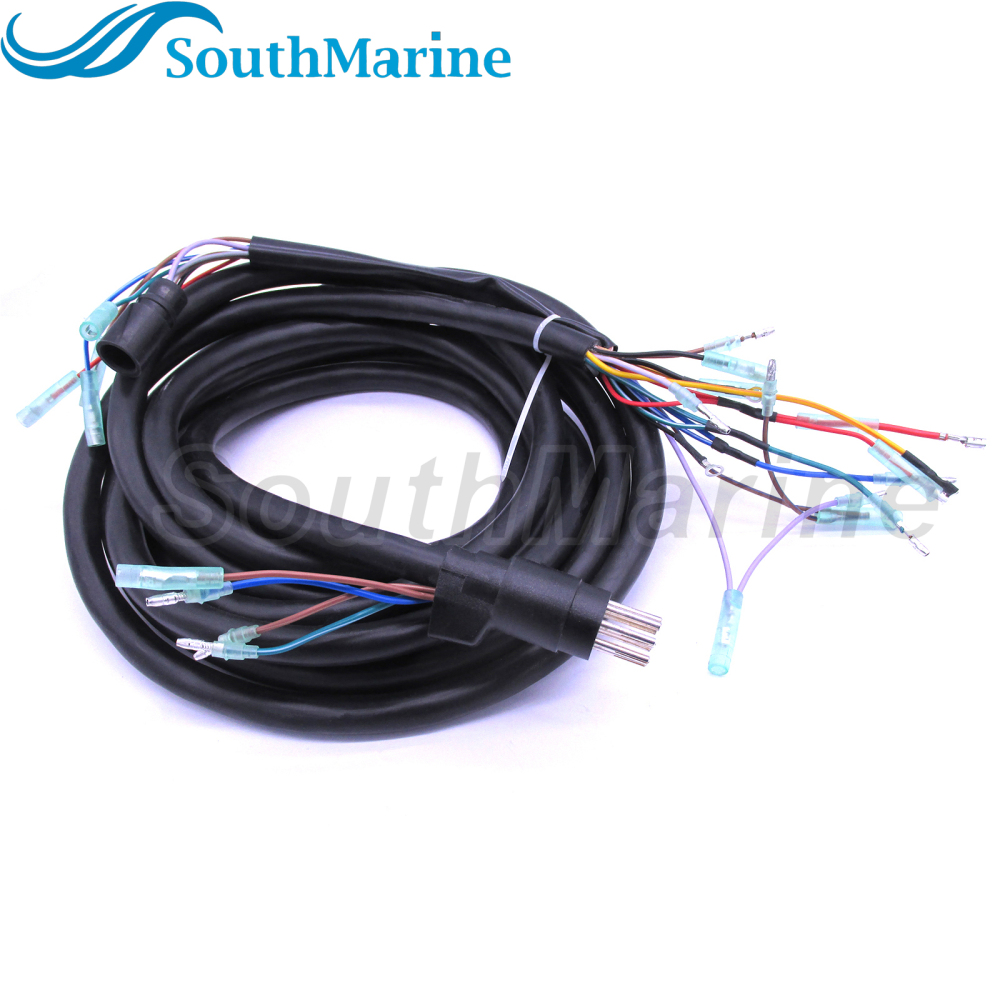 Outboard 84-896536T01 Cable Main Wire Harness for Mercury Marine MerCruiser Quicksilver 881170A13 Remote Control Box, 14 Pins, 15ft/4.57m Length