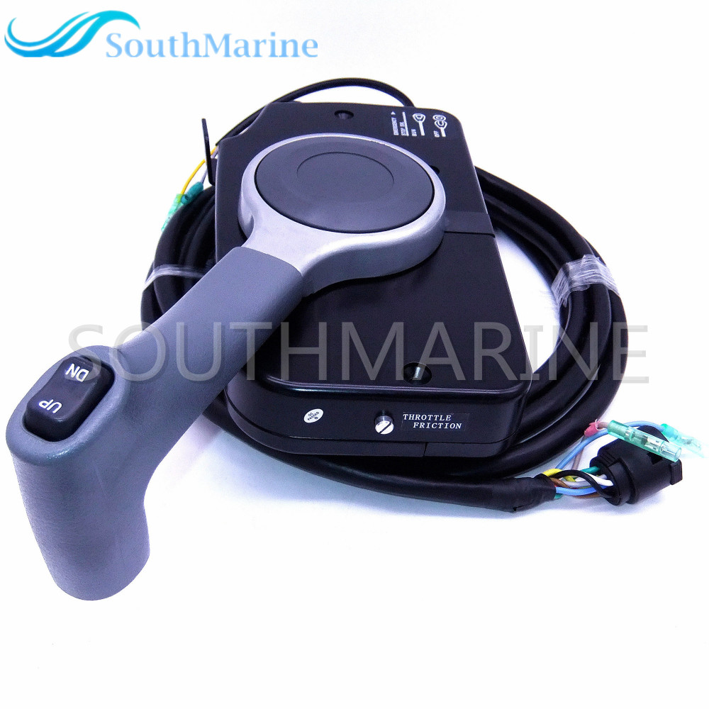 SouthMarine 67200-99E56 67000-99E56 67200-99E71 Side Remote Control Box for Suzuki Outboard Motors with PT Push