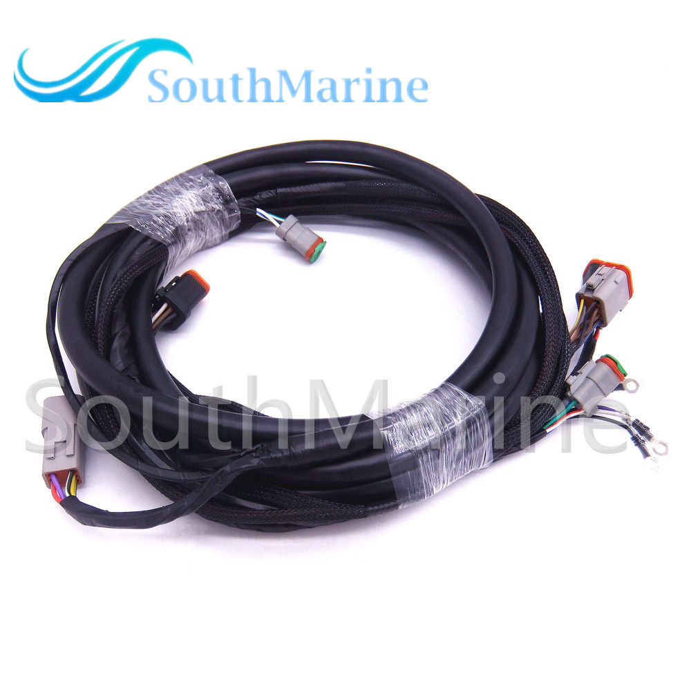 SouthMarine 0176340 176340 SystemCheck Main Modular Wiring Harness Cable for Evinrude Johnson OMC Outboard Motor Remote Control Box 5006180, 15ft/4.57