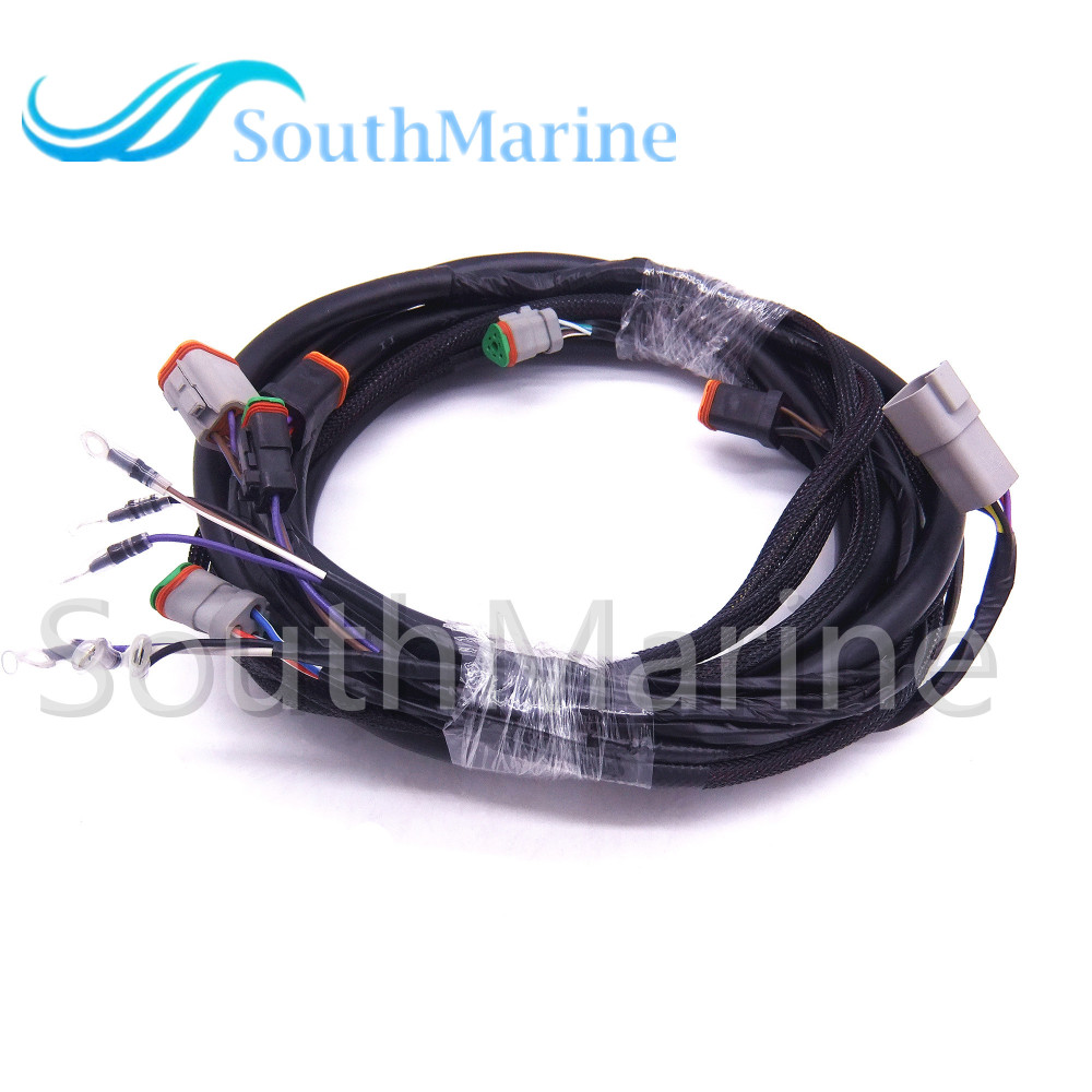 SouthMarine 0176340 176340 SystemCheck Main Modular Wiring Harness Cable for Evinrude Johnson OMC Outboard Motor Remote Control Box 5006180, 15ft/4.57