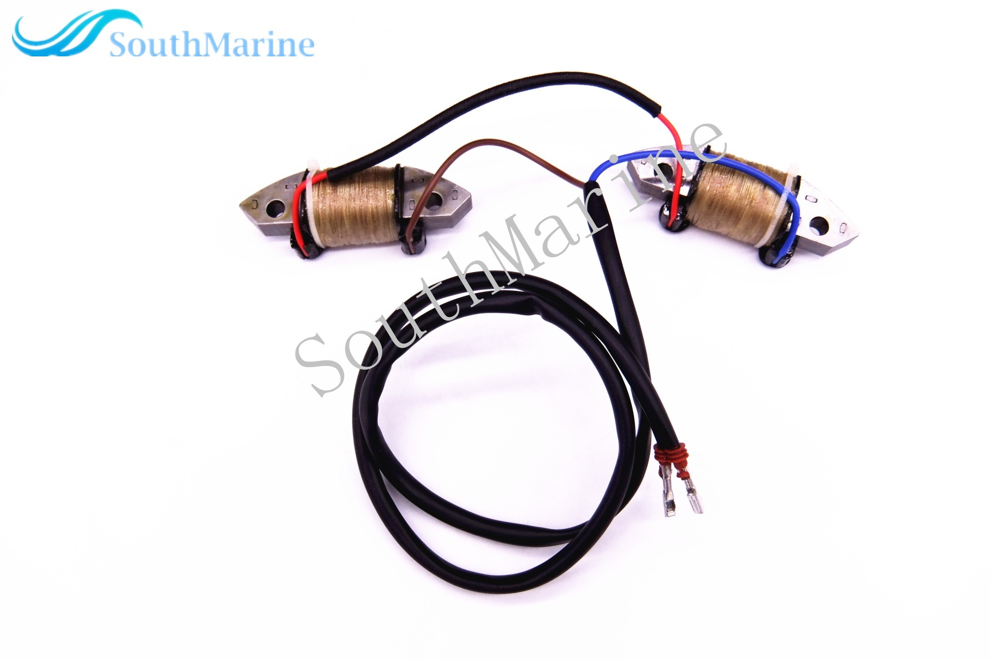 66T-85520-00 Charge Coil Assy Replaces for Yamaha 2-Stroke 40HP E40 40X M Outboard Engine