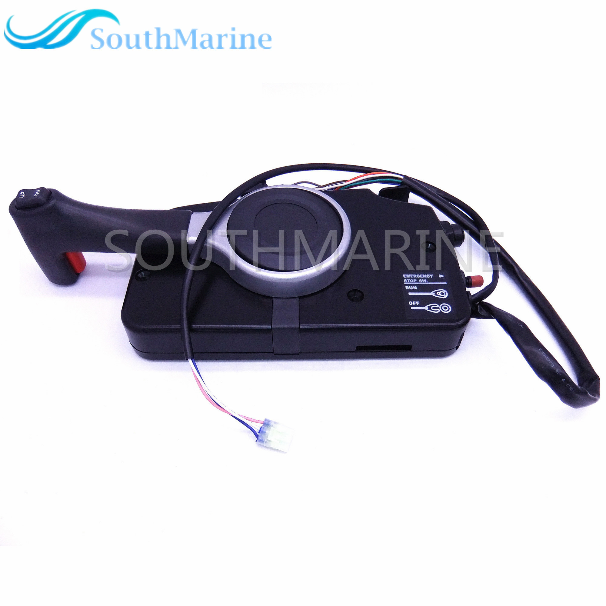 SouthMarine 67200-93J50 67000-93J50 Side Remote Control Box for Suzuki Outboard Motors with PT Push, Right Hand