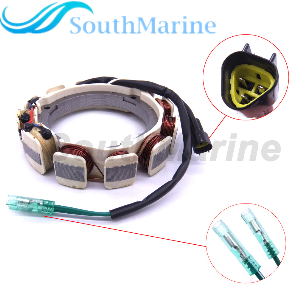SouthMarine Boat Motor 688-85510-11-00 688-85510-01-00 Stator Assembly for Yamaha 2-Stroke 75HP 85hp 90hp 85A 90E C85 C75 E75