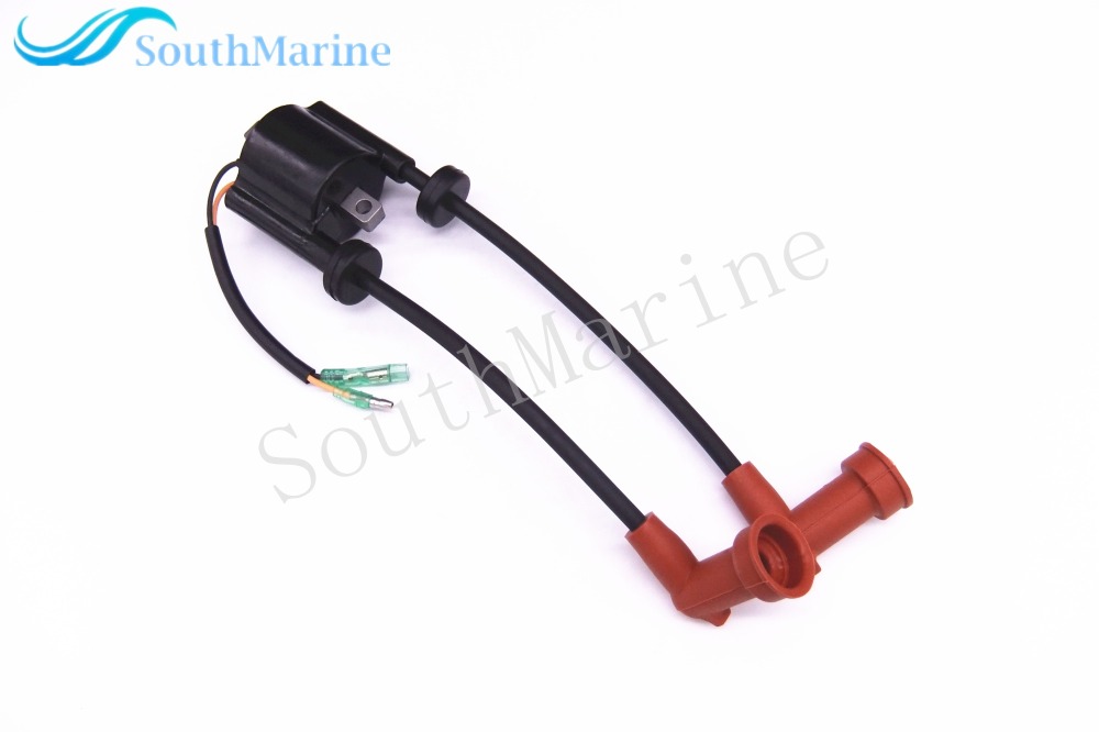 6B4-85570-00-00 Ignition Coil for Yamaha 2-Stroke Outboard Engine E15D E9.9D