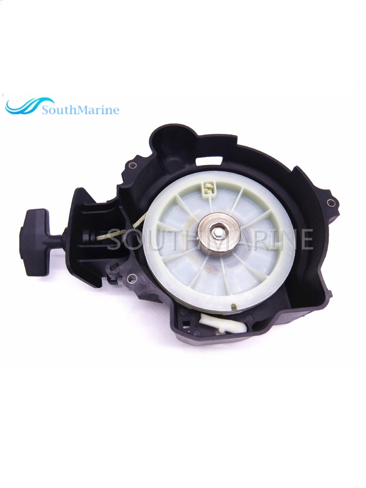 Boat Motor 5041470 Recoil Starter Assy for Evinrude Johnson OMC Outboard Engine 9.8HP 4-Stroke