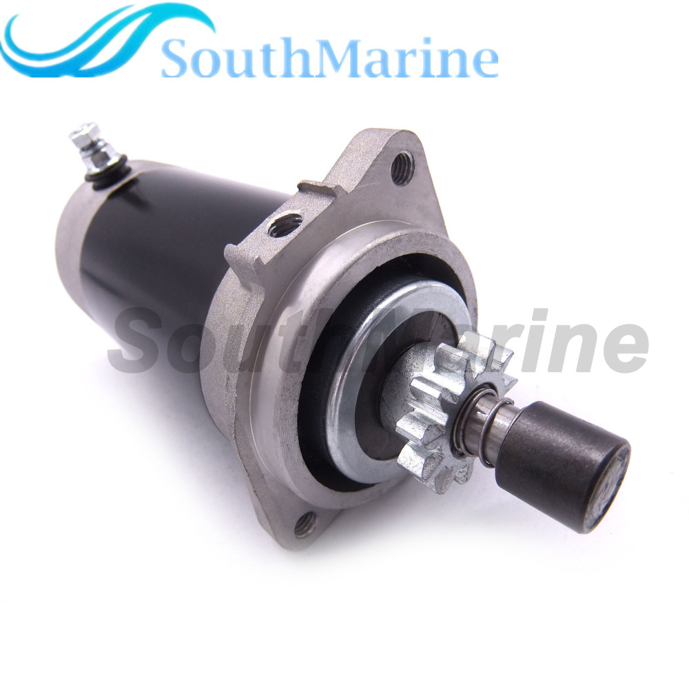Boat Motor 50-814980M 50-96359M 50-97693M Starter Motor for Mercury Marine 25HP 30HP 40HP Outboard Engine