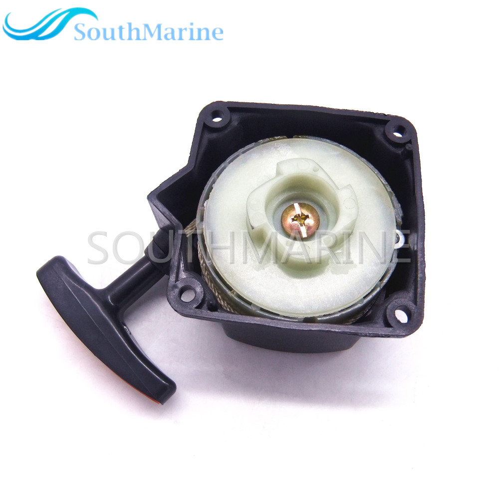 SouthMarine Pull Starter Assy for Hangkai 2-Stroke 3.5hp 3.6hp Outboard Motor