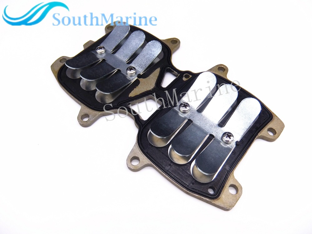 SouthMarine Boat Motor Reed Valve Assy 66T-13610-00 for Yamaha 2-Stroke 40hp 40X E40X Outboard Motors Engine