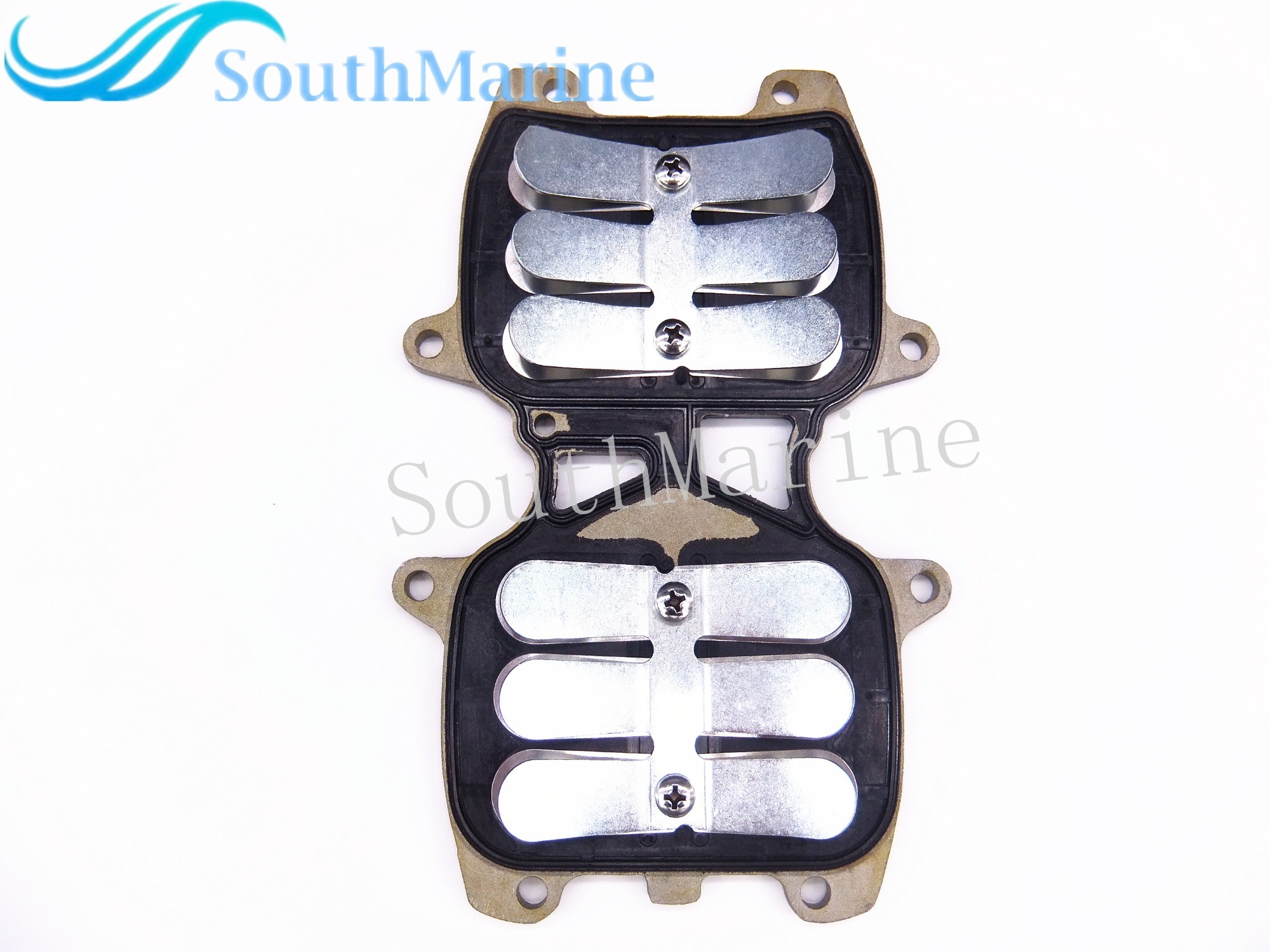 SouthMarine Boat Motor Reed Valve Assy 66T-13610-00 for Yamaha 2-Stroke 40hp 40X E40X Outboard Motors Engine
