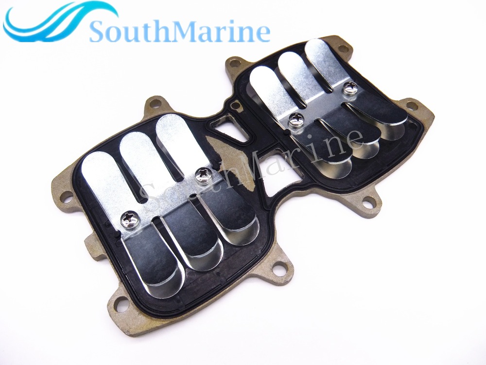 SouthMarine Boat Motor Reed Valve Assy 66T-13610-00 for Yamaha 2-Stroke 40hp 40X E40X Outboard Motors Engine