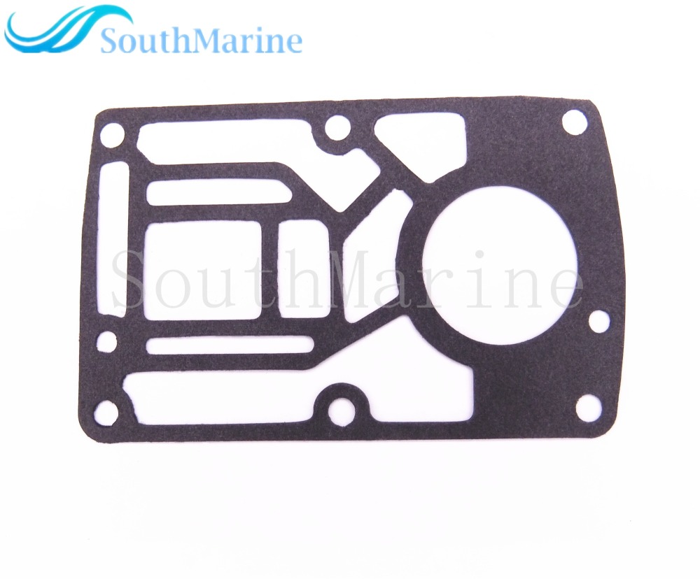 Boat Motor 6A1-14613-A0-00 Exhaust Pipe Gasket for Yamaha 2-Stroke 2HP Outboard Engine