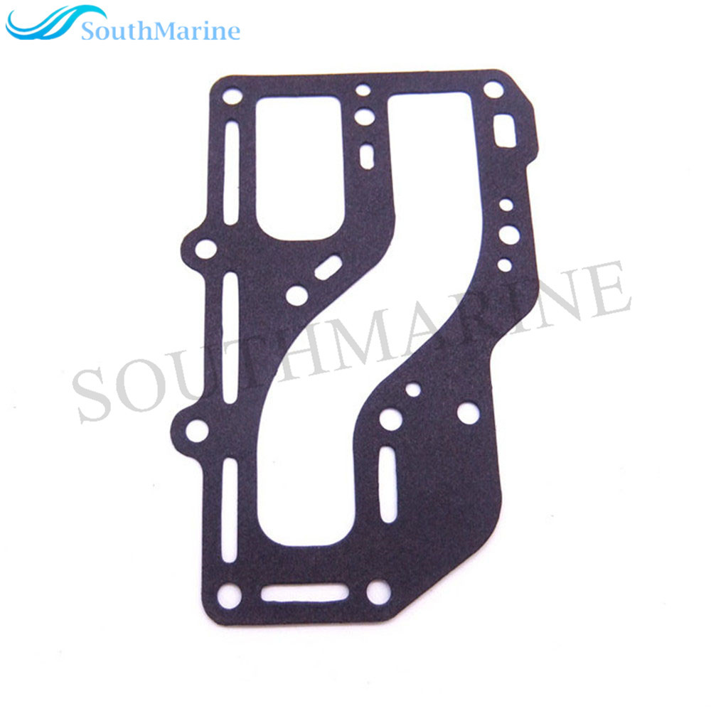 SouthMarine Boat Engine Exhaust Cover Gasket 350-02306-2 350023062M fit Tohatsu & for Nissan Outboard Motor NS M 9.9HP 15HP 18HP 2-Stroke, 2cyl