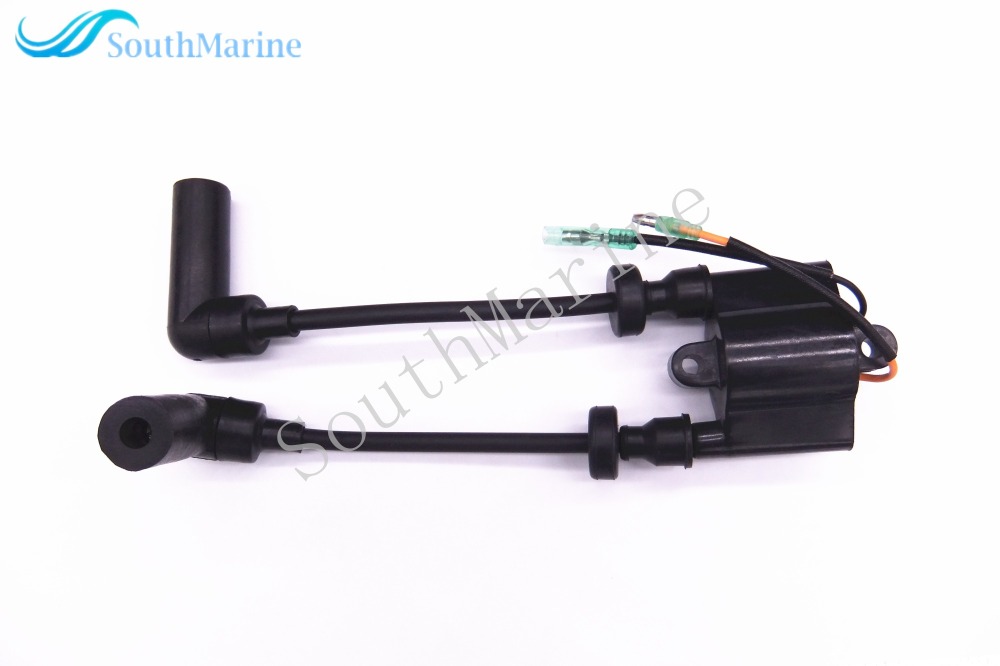 Outboard Engine 65W-85570-01-00 65W-85570-00-00 Ignition Coil Assy for Yamaha 4-Stroke 25HP F25 T25TLR Boat Motor