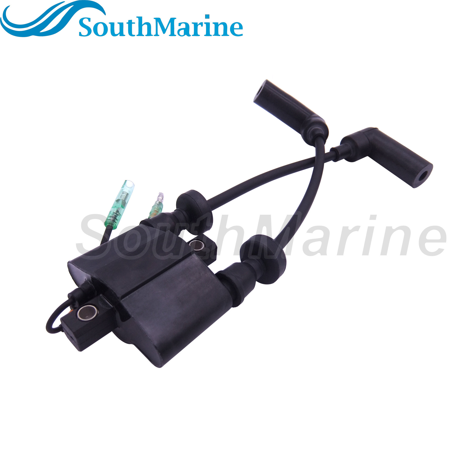 SouthMarine Boat Engine 6F5-85570-12 6F5-85570-13 Ignition Coil Assy for Yamaha 4-Stroke F9.9H FT25 F15 F20 F25 Outboard Motor